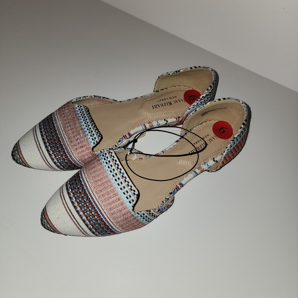 Isaac Mizrahi Patterned Flats